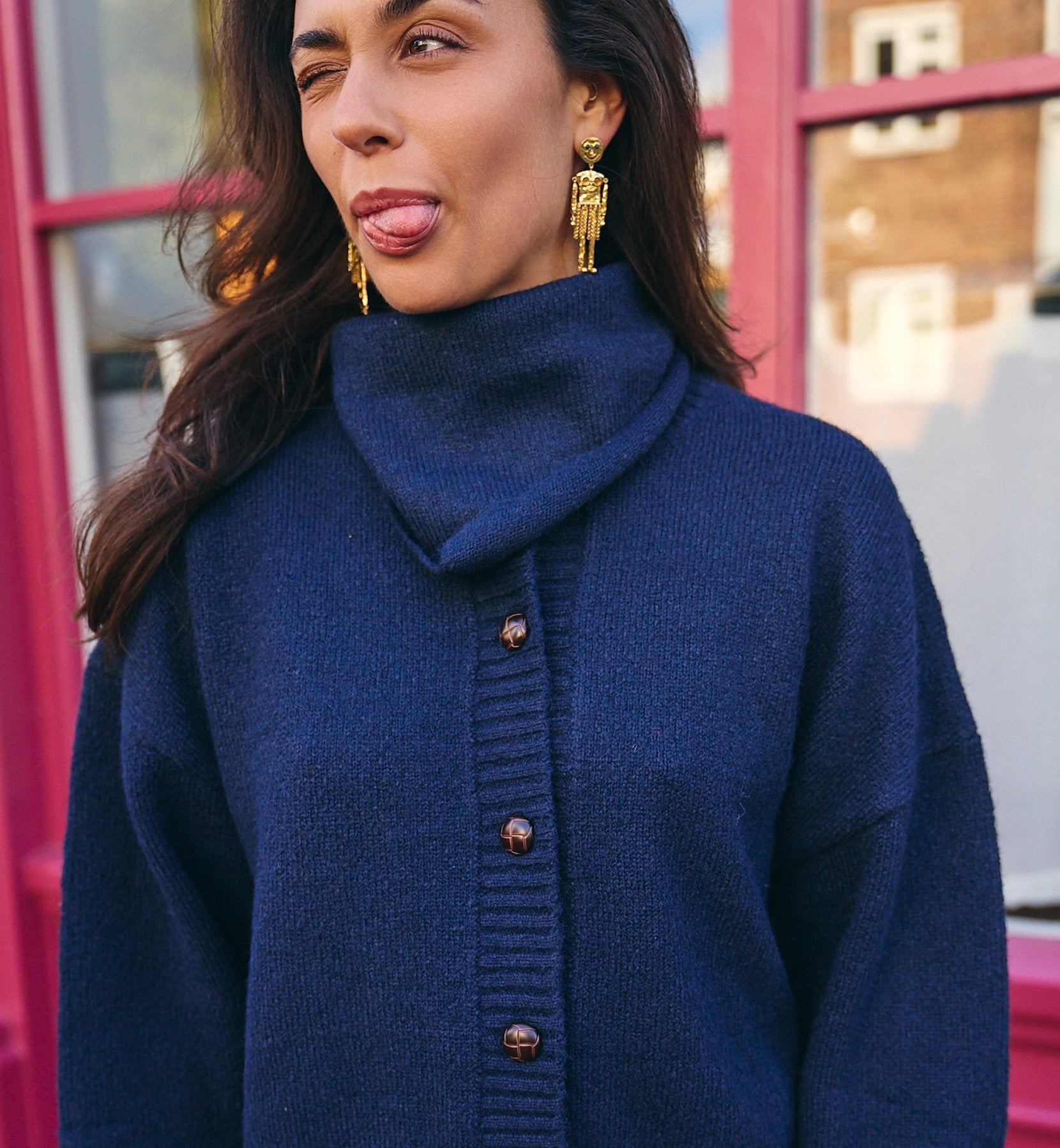 Oxford Blue Twiggy Halsduk