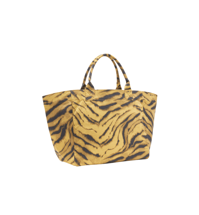 GANNI XXL Lomme Trykk Zebra Shopper