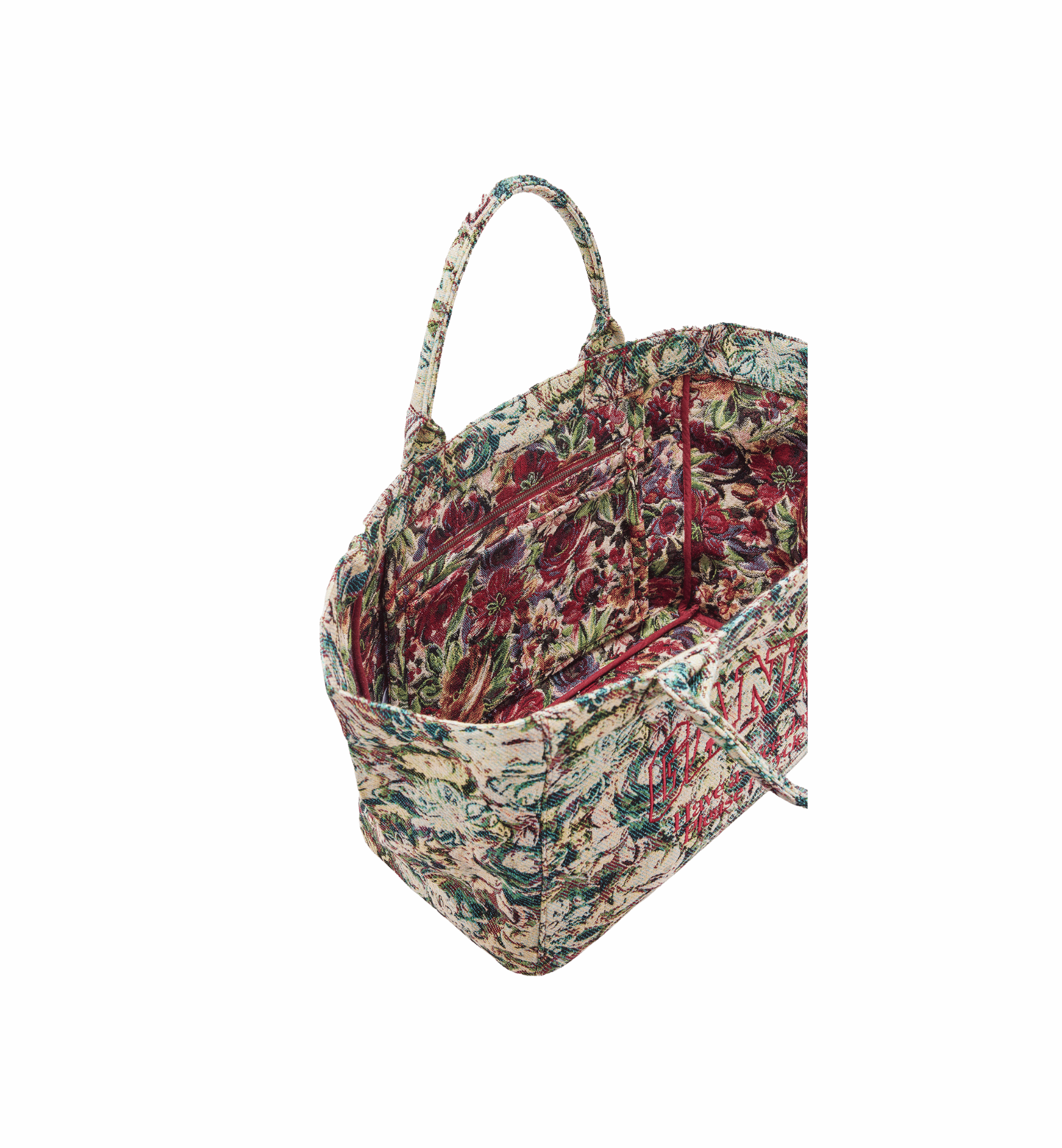 GANNI XXL Trykk Tapis Reversibel Shopper