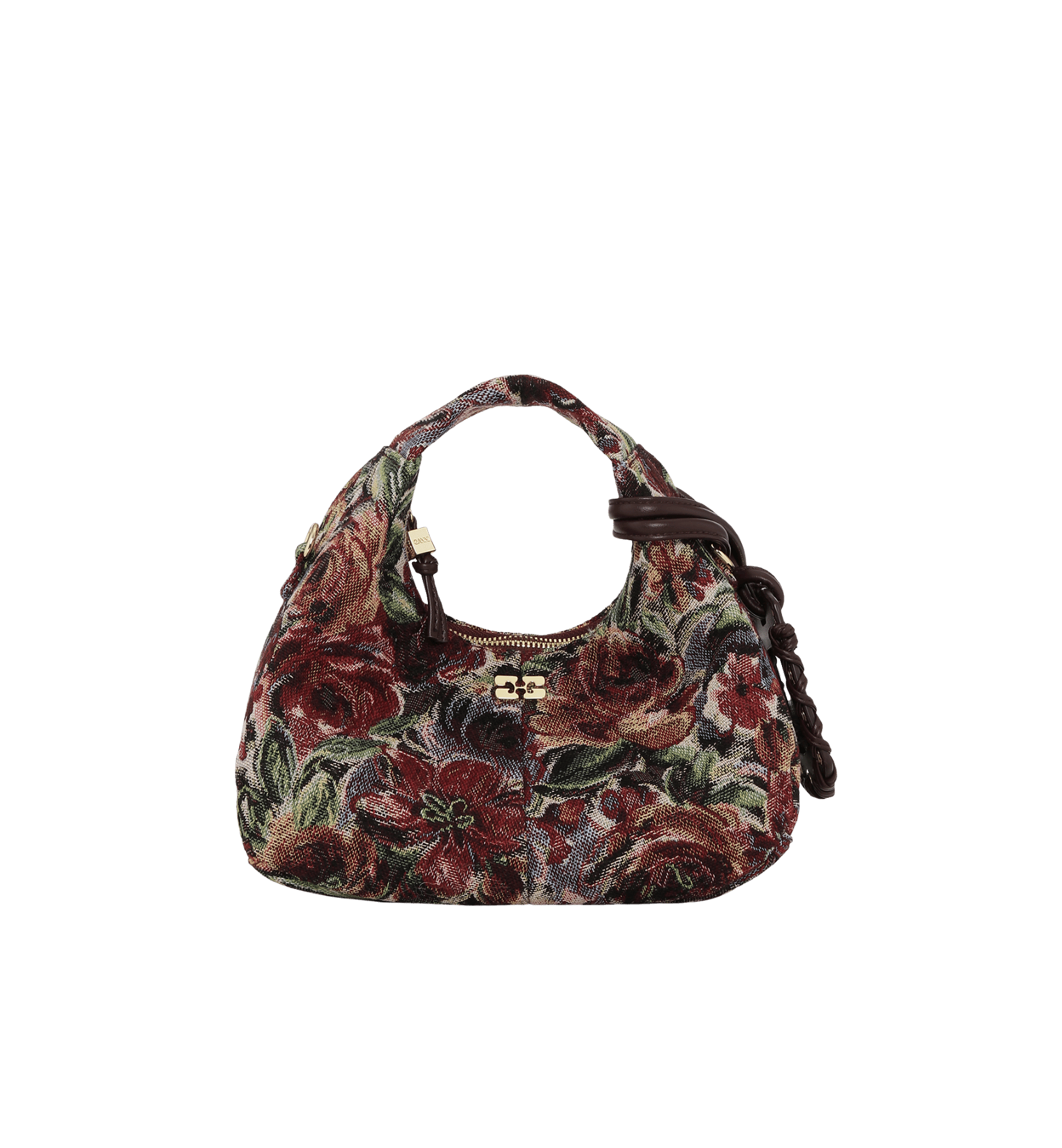 GANNI Hobo Mini Tapestry Veske
