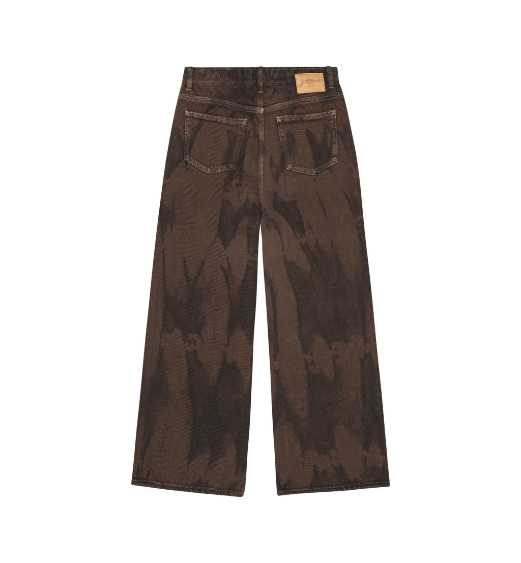 GANNI Overdye Heavy Denim Baggy Jean