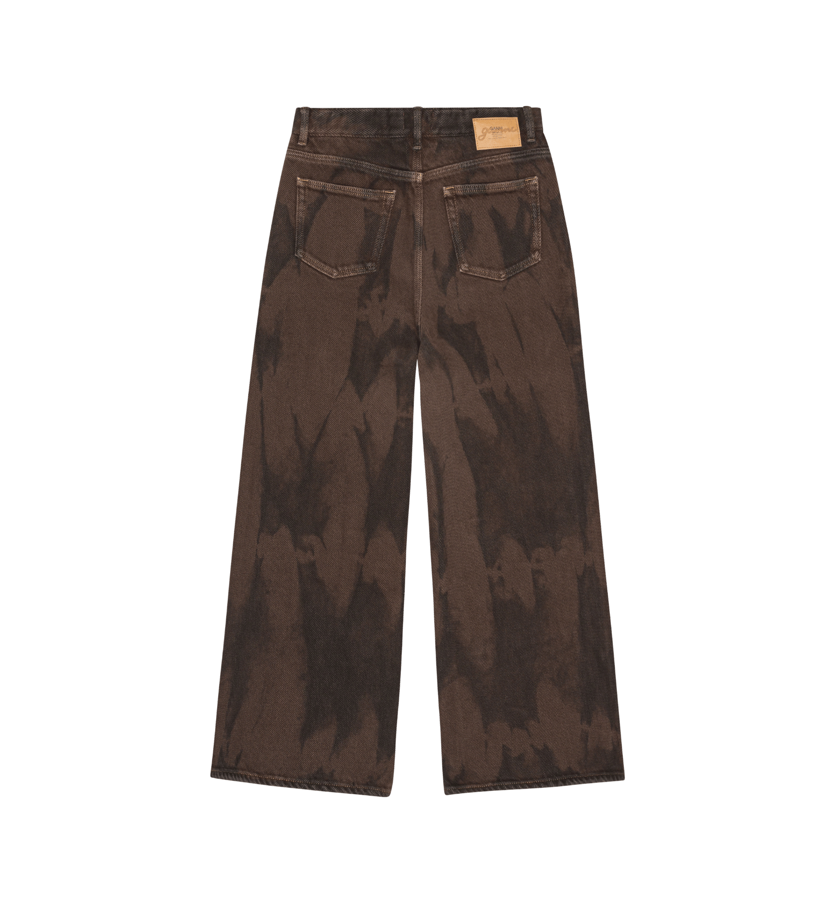 GANNI Overdye Heavy Denim Baggy Jean