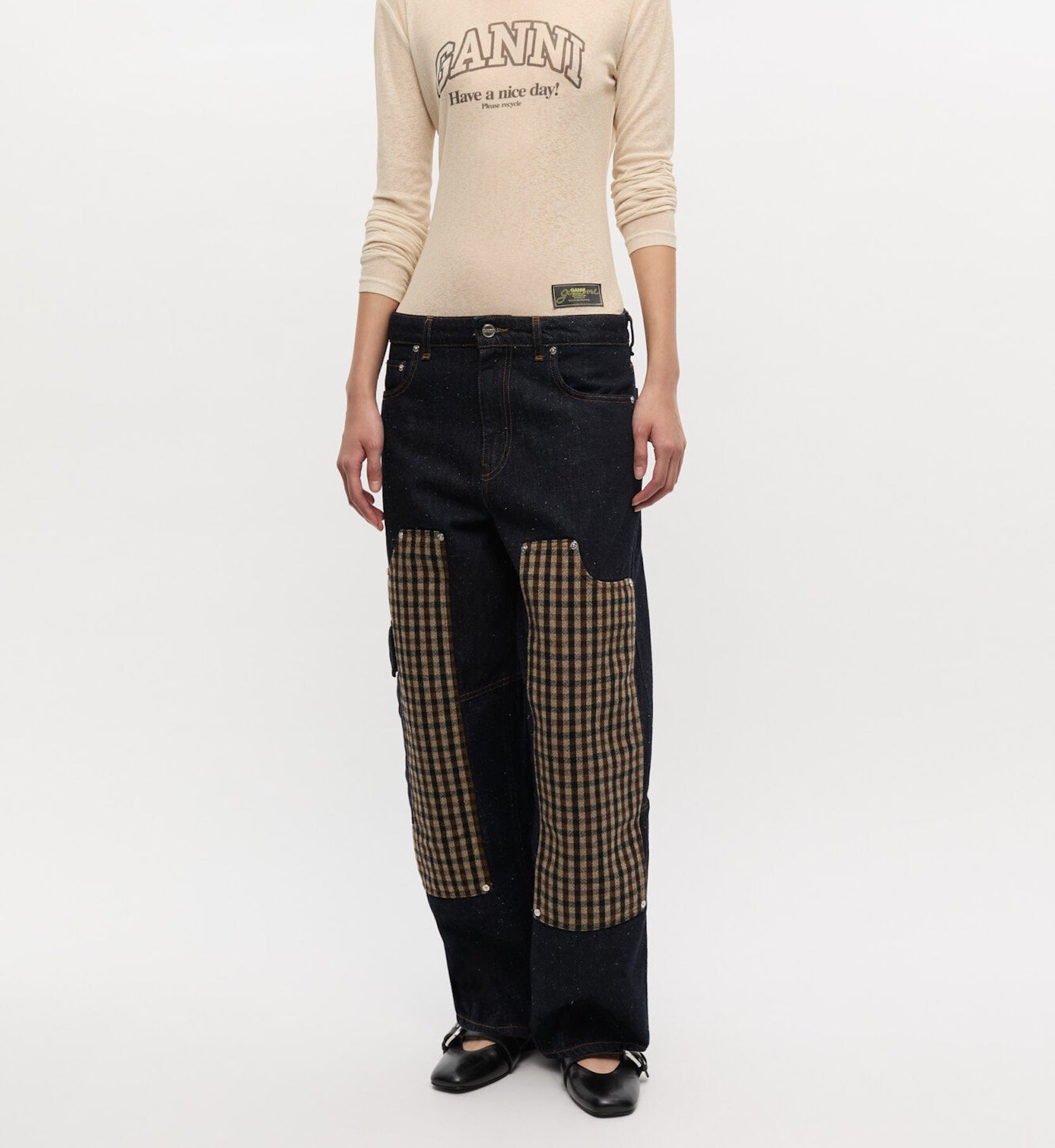 GANNI Neppy Denim CarpenterJeans