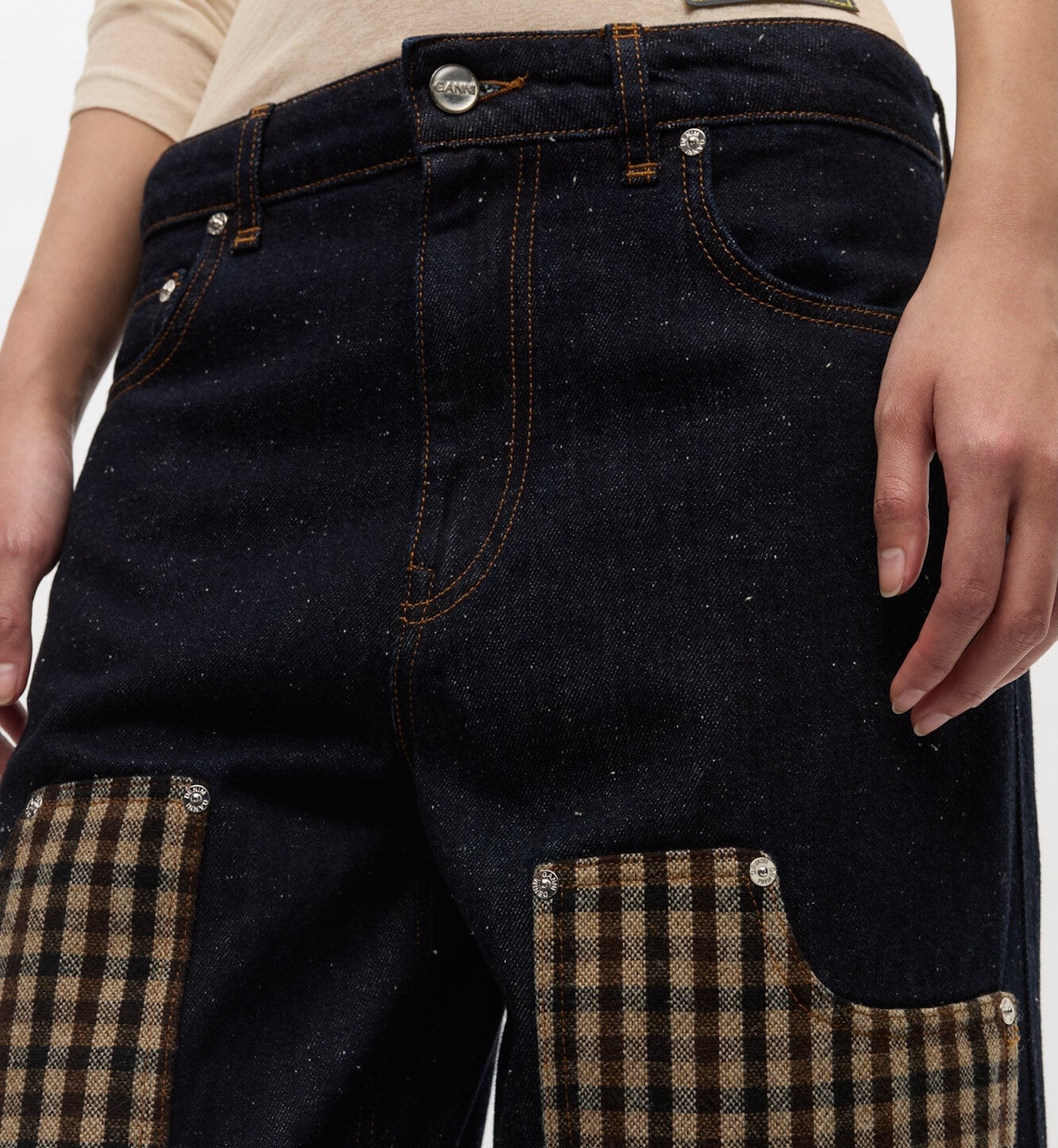 GANNI Neppy Denim CarpenterJeans
