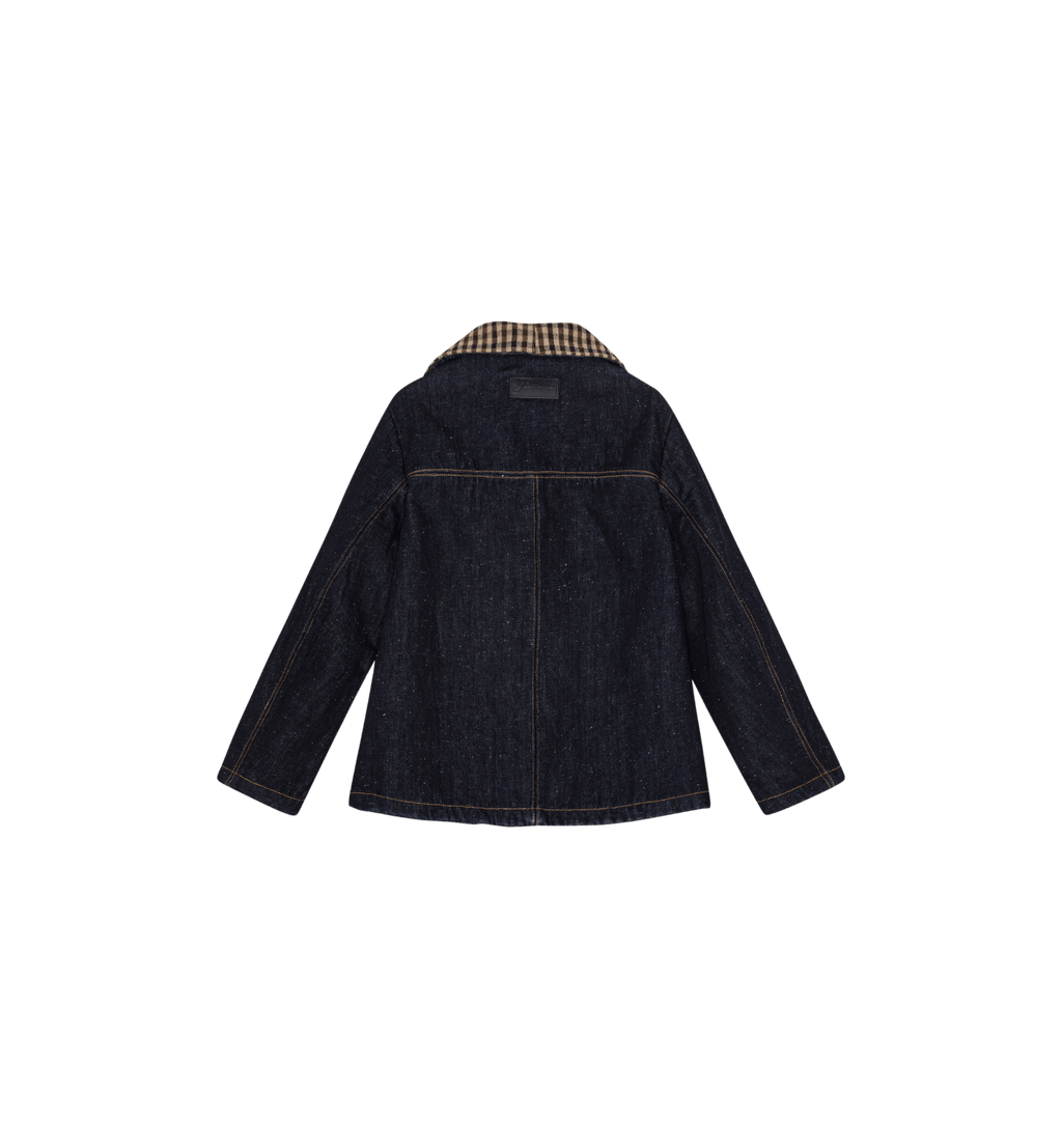 GANNI Neppy Denim Bondet Jakke