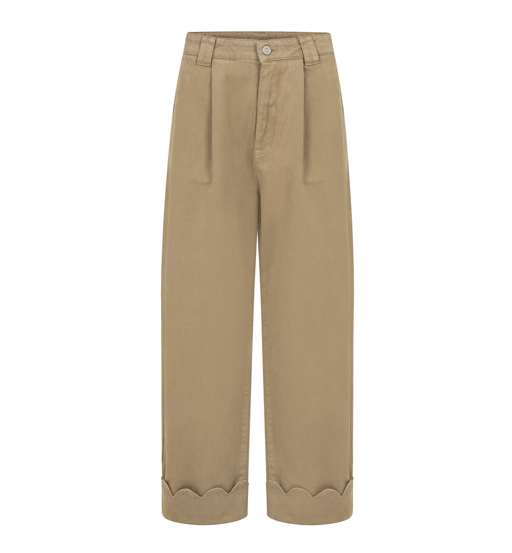 Stella Nova Børstet Overflatebomulls Pants