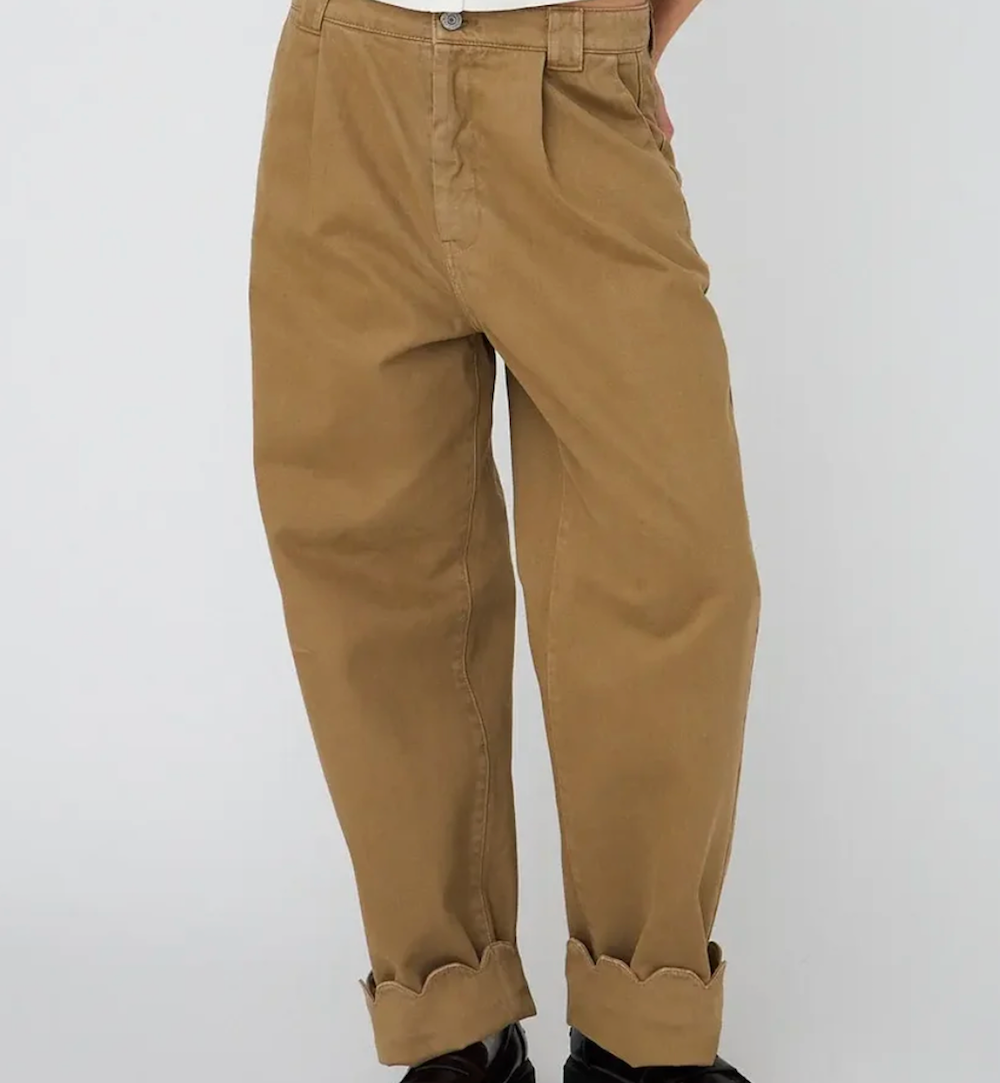 Stella Nova Børstet Overflatebomulls Pants
