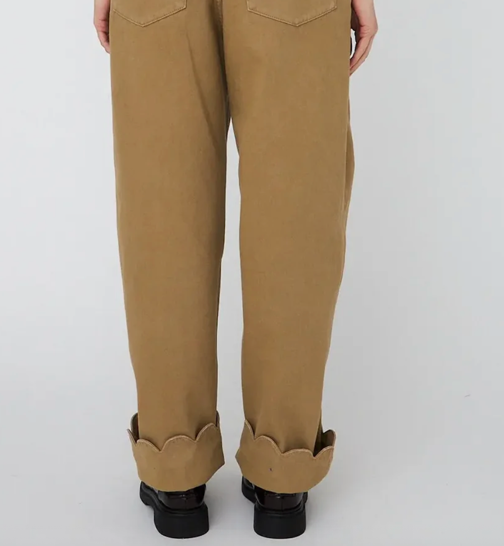 Stella Nova Børstet Overflatebomulls Pants