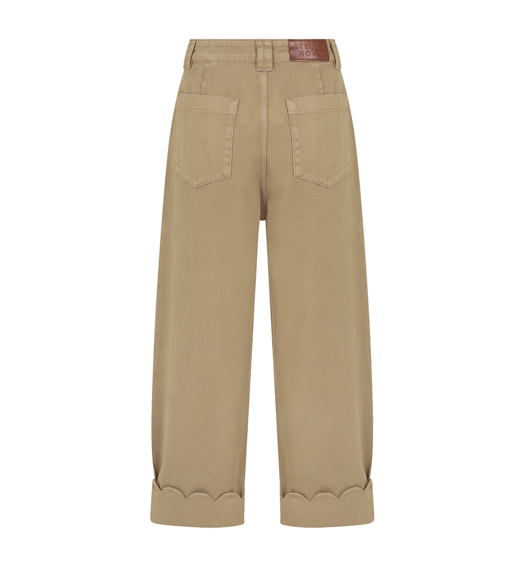 Stella Nova Børstet Overflatebomulls Pants