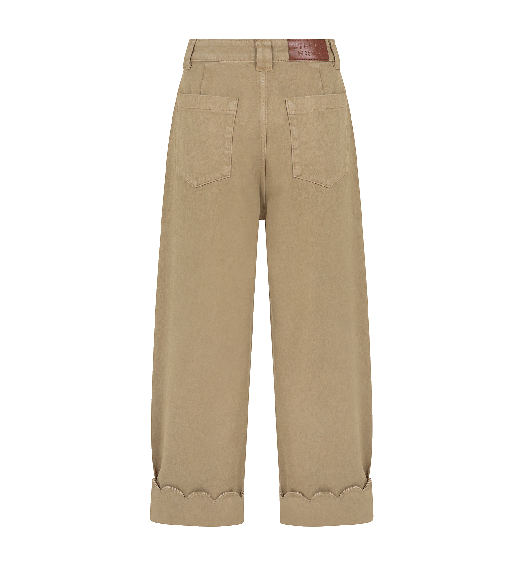 Stella Nova Børstet Overflatebomulls Pants