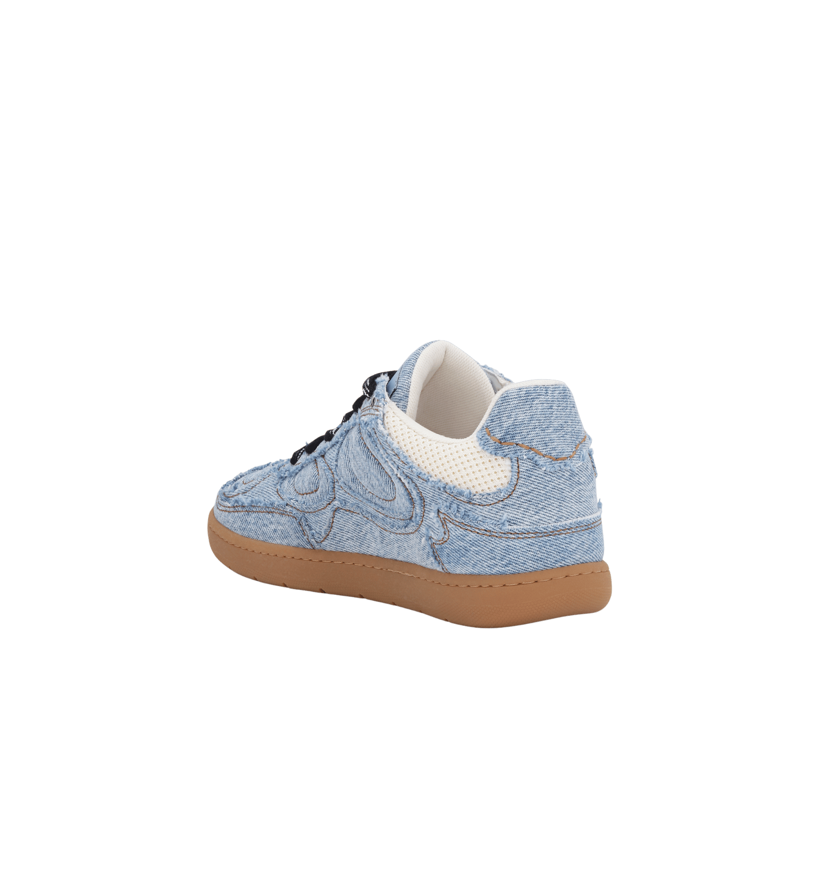 GANNI Denim Råkant Skolesko
