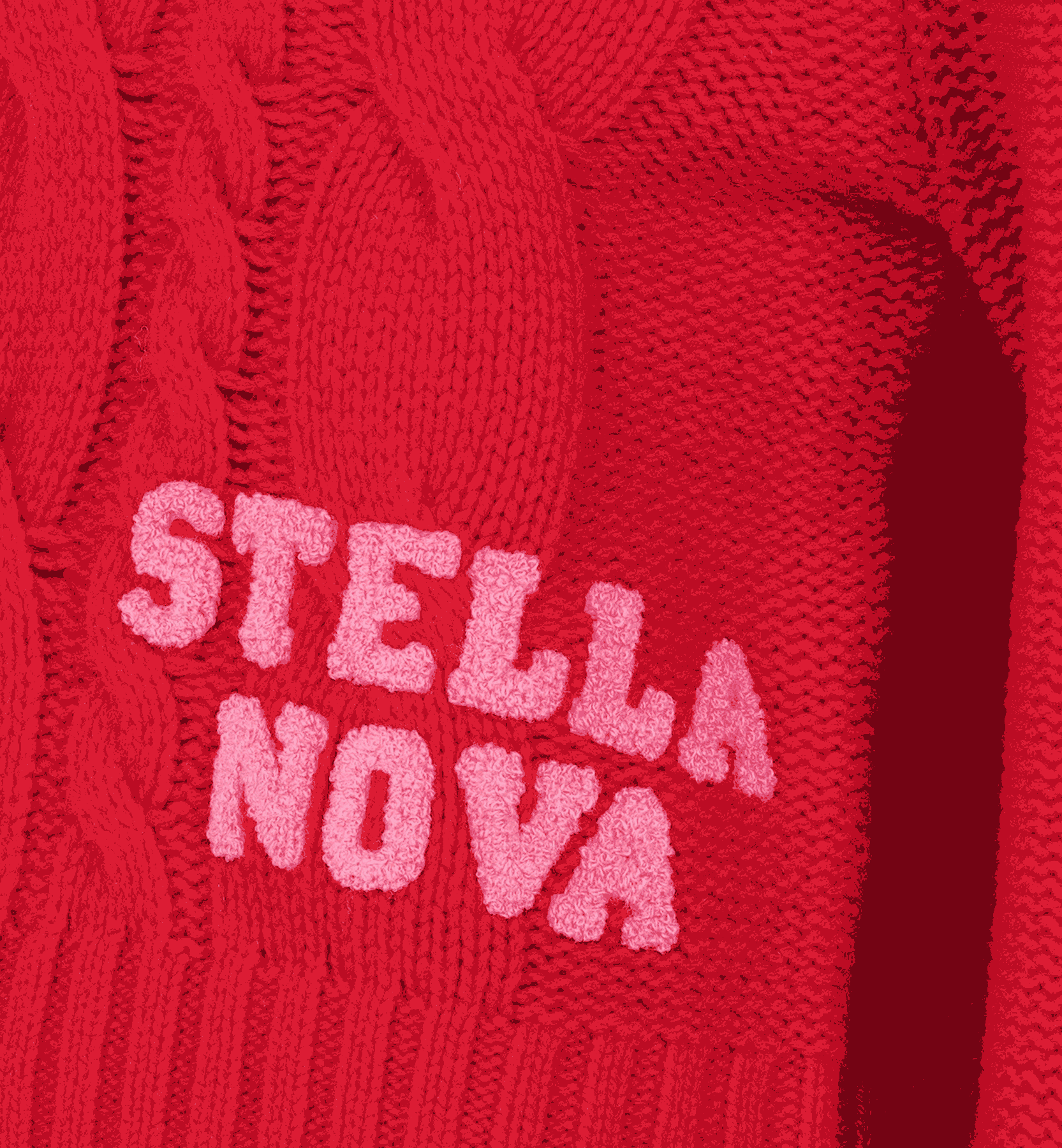 Stella Nova Tilbake til Skolen Korte Kabelstrikket Pullover
