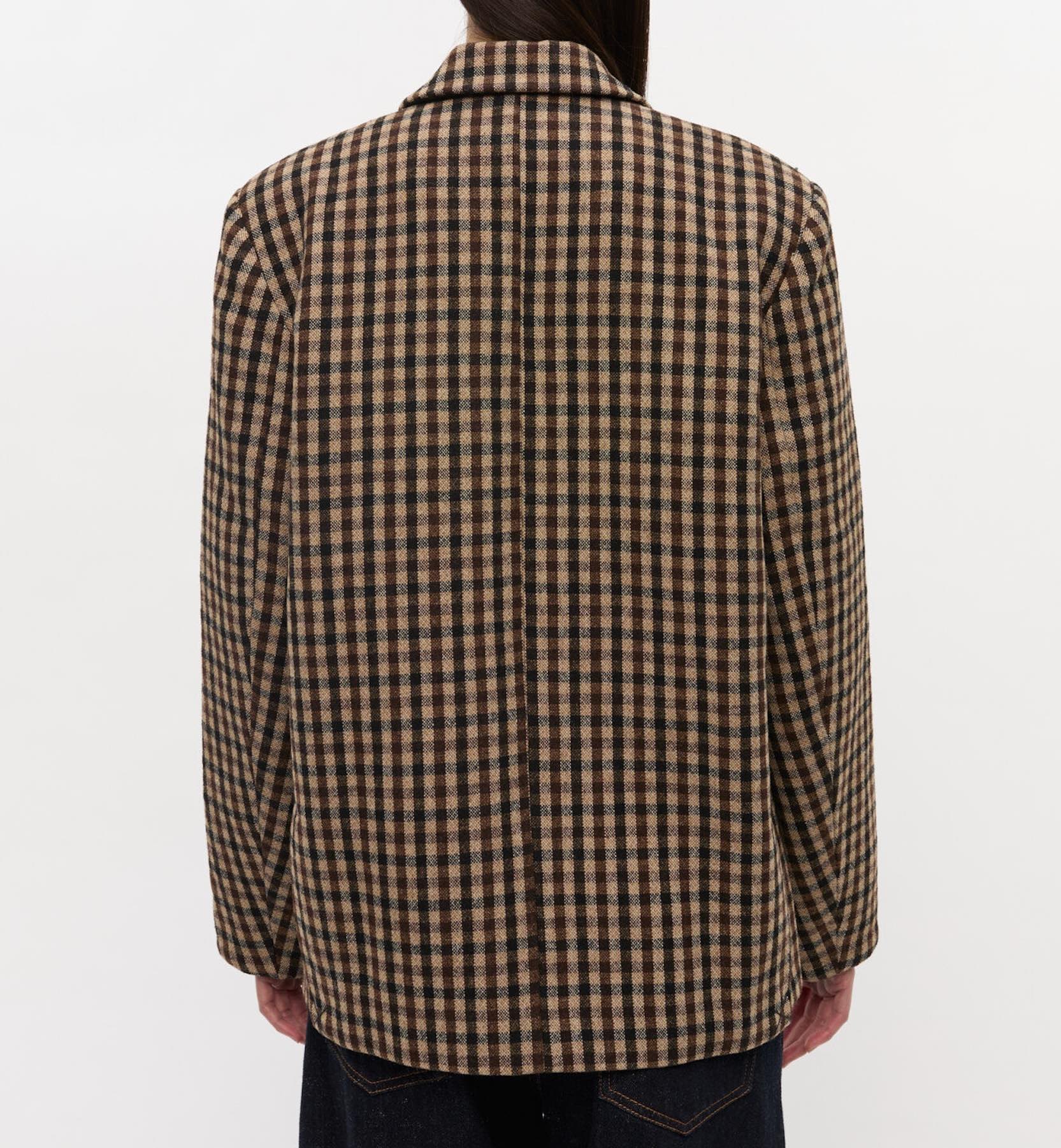 GANNI Ullblanding Over size Blazer