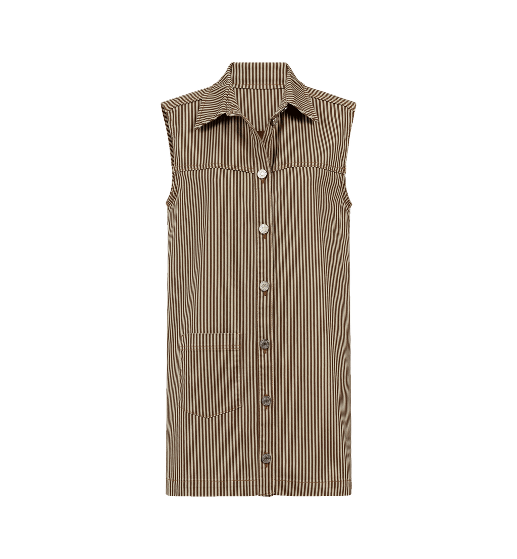 Stella Nova Stripete Denim Kjole