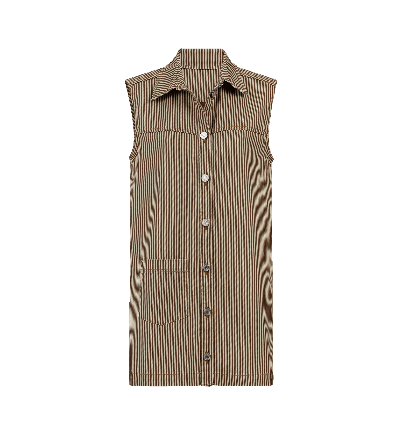 Stella Nova Stripete Denim Kjole